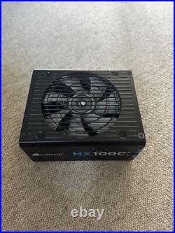 CORSAIR HXi1000i 1000W 80 PLUS Platinum Power Supply With Sleeved Cables