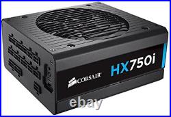 CORSAIR Hxi Series, Hx750I, 750 Watt, 80+ Platinum Certified, Fully Modular Di