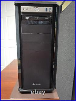 CORSAIR Obsidian Series 550D Mid-Tower Quiet Case with 650 watt PSU and blu ray