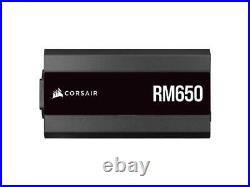 CORSAIR RM Series (2021), RM650, 650 Watt, 80 Plus Gold Certified, Fully
