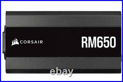 CORSAIR RM Series 2021 RM650 650 Watt 80 Plus Gold Certified Fully Modular Po