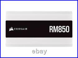 CORSAIR RM Series (2021), White, RM850, 850 Watt, 80 Plus Gold Certified