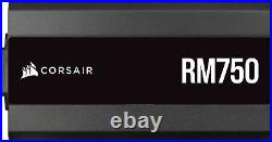 CORSAIR RM Series RM750 Fully Modular Ultra-Low Noise ATX Power Supply Black