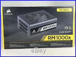 CORSAIR RM1000x, 1000 Watt, 80+ Gold Certified, Fully Modular Power Supply