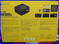 CORSAIR RM1000x 2024 ATX 3.1 PCIe 5.1 Cybenetics Gold Fully Modular Power Supply