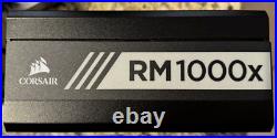 CORSAIR RM1000x Fully Modular ATX Power Supply 80 PLUS Gold Zero RPM Black