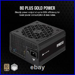 CORSAIR RM650 80 Plus Gold Fully Modular Low-Noise ATX 650 Watt Power Supply