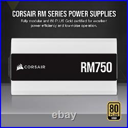 CORSAIR RM750 (2021), RM Series, 750 Watt 80 plus Gold Fully Modular ATX Power S