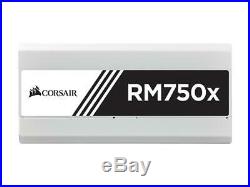 CORSAIR RM750x White CP-9020155-NA 750W ATX12V / EPS12V 80 PLUS GOLD Certified F