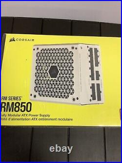 CORSAIR RM850 (2021), White, 850W, 80 Plus Gold, Fully Modular Power Supply NEW