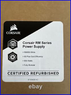 CORSAIR RM850 ATX 80 PLUS GOLD Refurbished PSU Certified