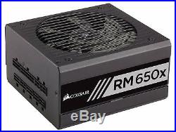 CORSAIR RMX Series RM650x 650 Watt 80+ Gold Certified Fully Modular Power Supply