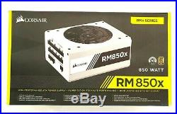 CORSAIR RMX Series, RM850x White, 850 W, 80+ Gold, Fully Modular Power Supply