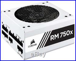 CORSAIR RMX White Series (2018), RM750x, 750 Watt, 80+ Gold Certified