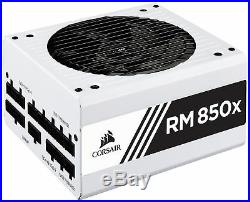 CORSAIR RMX White Series (2018), RM850x, 850 Watt, 80+ Gold Certified, Fully