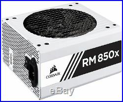 CORSAIR RMX White Series (2018), RM850x, 850 Watt, 80+ Gold Certified, Fully