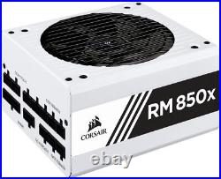 CORSAIR RMX White Series RM850x, 850 Watt, 80+ Gold Certified, Power Supply