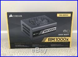 CORSAIR RMx Series, RM1000x, 1000 Watt, 80+ Gold Certified, Modular Power Supply