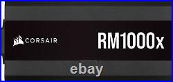 CORSAIR RMx Series RM1000x 80 PLUS Gold Fully Modular ATX Power Supply Black