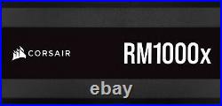 CORSAIR RMx Series RM1000x 80 PLUS Gold Fully Modular ATX Power Supply Black