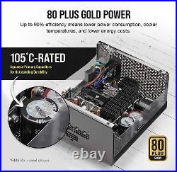 CORSAIR RMx Series RM1000x 80 PLUS Gold Fully Modular ATX Power Supply BlackT