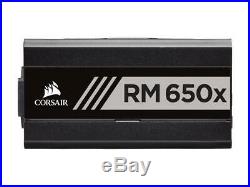 CORSAIR RMx Series RM650x 2018 CP-9020178-NA 650W ATX12V / EPS12V 80 PLUS GOLD C