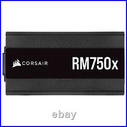 CORSAIR RMx Series RM750x 80 PLUS Gold Fully Modular ATX Power Supply Black