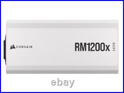 CORSAIR RMx Shift White Series, RM1200x Shift White, 1200 Watt, 80 PLUS GOLD, Fu