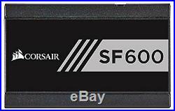 CORSAIR SF Series, SF600, 600 Watt, Fully Modular Power Supply, 80+ Gold. New