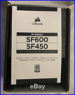 CORSAIR SF Series SF600 CP-9020182-NA 600W SFX 80 PLUS PLATINUM Certified Full M