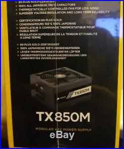 CORSAIR TX850M TX-M Series Modular 850 Watt Power Supply NEW IN BOX