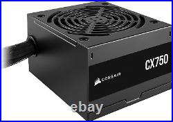 CX750 80 plus Bronze Non Modular Low-Noise ATX 750 Watt Power Supply NA Blac