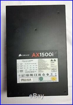 Corsair AX 1500i Fully Modular ATX 1500 Watt Power Supply PSU 80+ Platinum