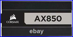 Corsair AX Series AX850 850 Watt 80+ Titanium Certified Fully Modular Power S