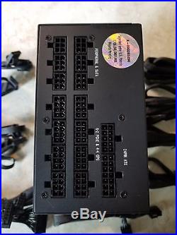 Corsair AX1200 80+ Gold fully modular power supply with cables (Ethereum mining)