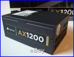 Corsair AX1200 80 Plus Gold Series Full Modular Power Supply PSU CMPSU-1200AX