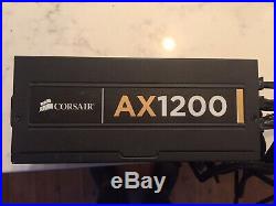 Corsair AX1200 Fully modular 1200W Power Supply Lots Of Cables