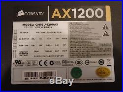 Corsair AX1200 Professional Series 1200W ATX/EPS Modular Power Supply 80+ Gold