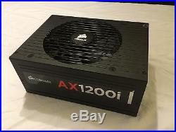 Corsair AX1200i, 1200 Watt (1200W) ATX PSU, Fully Modular, 80 Plus Platinum