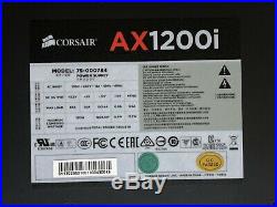 Corsair AX1200i 1200 Watt 80+ Platinum Certified Fully Modular Power Supply