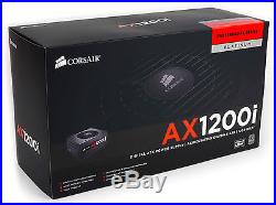 Corsair AX1200i 1200W Modular PSU PLATINUM Cert Power Supply CP-9020008-UK
