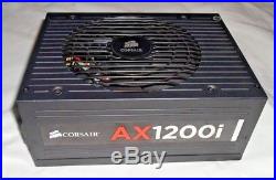 Corsair AX1200i 1200W Watts 80PLUS PLATINUM Modular Power Supply PSU ALL CABLES