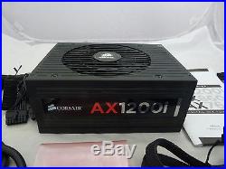 Corsair AX1200i Black Digital Power Supply Model 75-000784 Tested