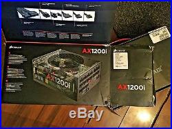 Corsair AX1200i Digital ATX Power Supply 1200W 80+PLAT PRO SERIES (NEW IN BOX)