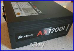 Corsair AX1200i Digital ATX power supply used 75-000784