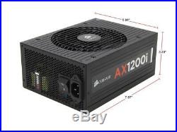 Corsair AX1200i professional series platinum digital ATX power supply NEW