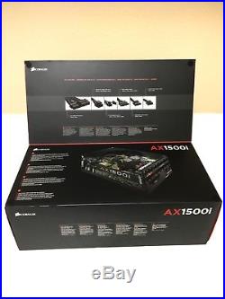 Corsair AX1500i Digital ATX Power Supply 1500 Watt Fully-Modular PSU NEW