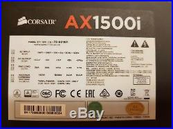 Corsair AX1500i Digital ATX Power Supply 1500W 80+ Titanium Fully-Modular PSU