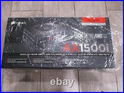 Corsair AX1500i Digital Titanium ATX Power Supply 1500 Watt -new