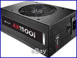 Corsair AX1500i PC Power Supply voll-modulares Cable Management, 80 PLUS